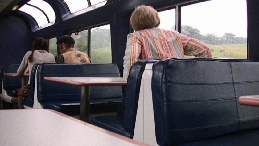 Inside the Lounge Car 