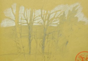 A view over the Hudson River from Ronica's apartment.