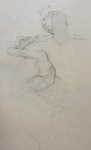 I also visited Leda and the Swan by Jacque Sarrazin.